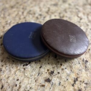 Vintage Powder 5” Round Compacts Set of 2